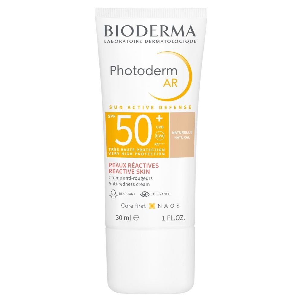 BIODERMA Bioderma Photoderm AR, krem,sk,naczyn.,SPF50+,naturalny,30ml — Inhaltsstoffe i ocena