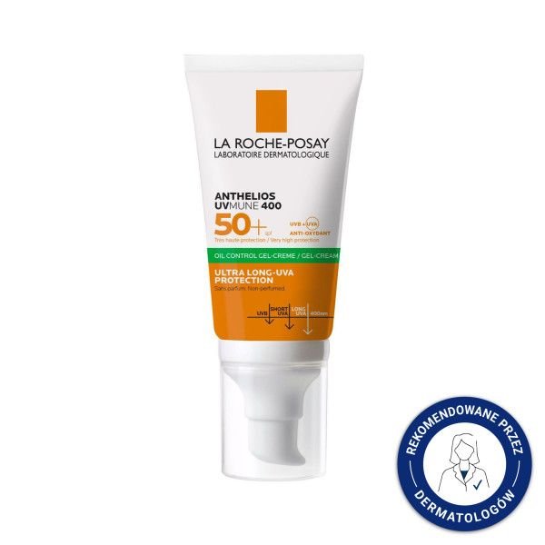 La Roche-Posay La Roche-Posay Anthelios, Cremegel für das Gesicht, SPF50+, 50 ml