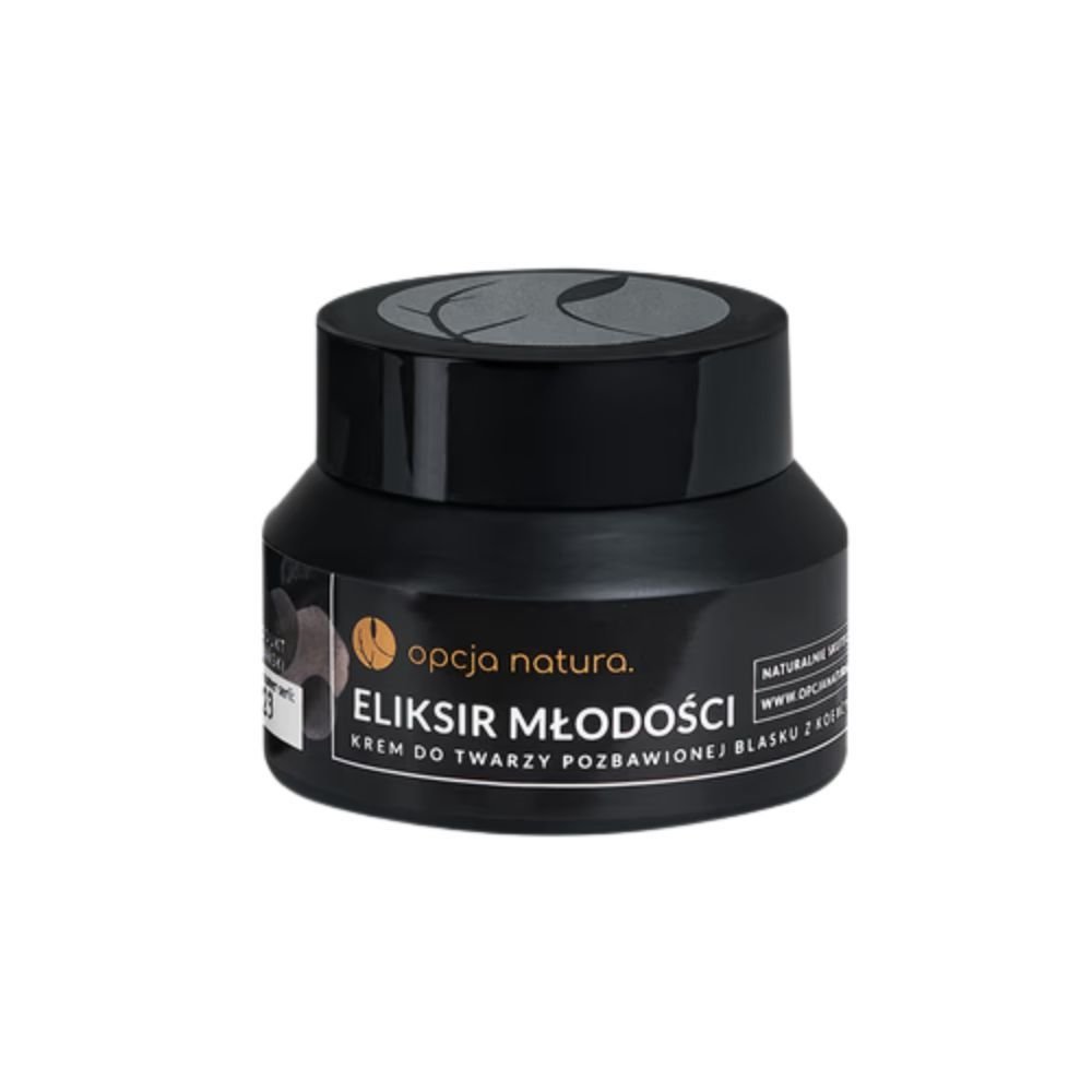 Nieznana Opcja Natura, krem, eliksir młod,d/sk.pozb.blasku,koenz,50ml