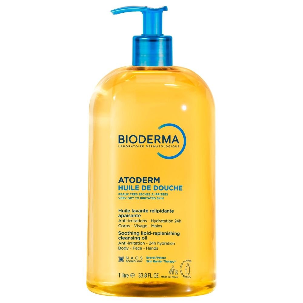 BIODERMA Bioderma Atoderm, olejek, d/kąp.,p/prysz.,nawilż.,1000 ml