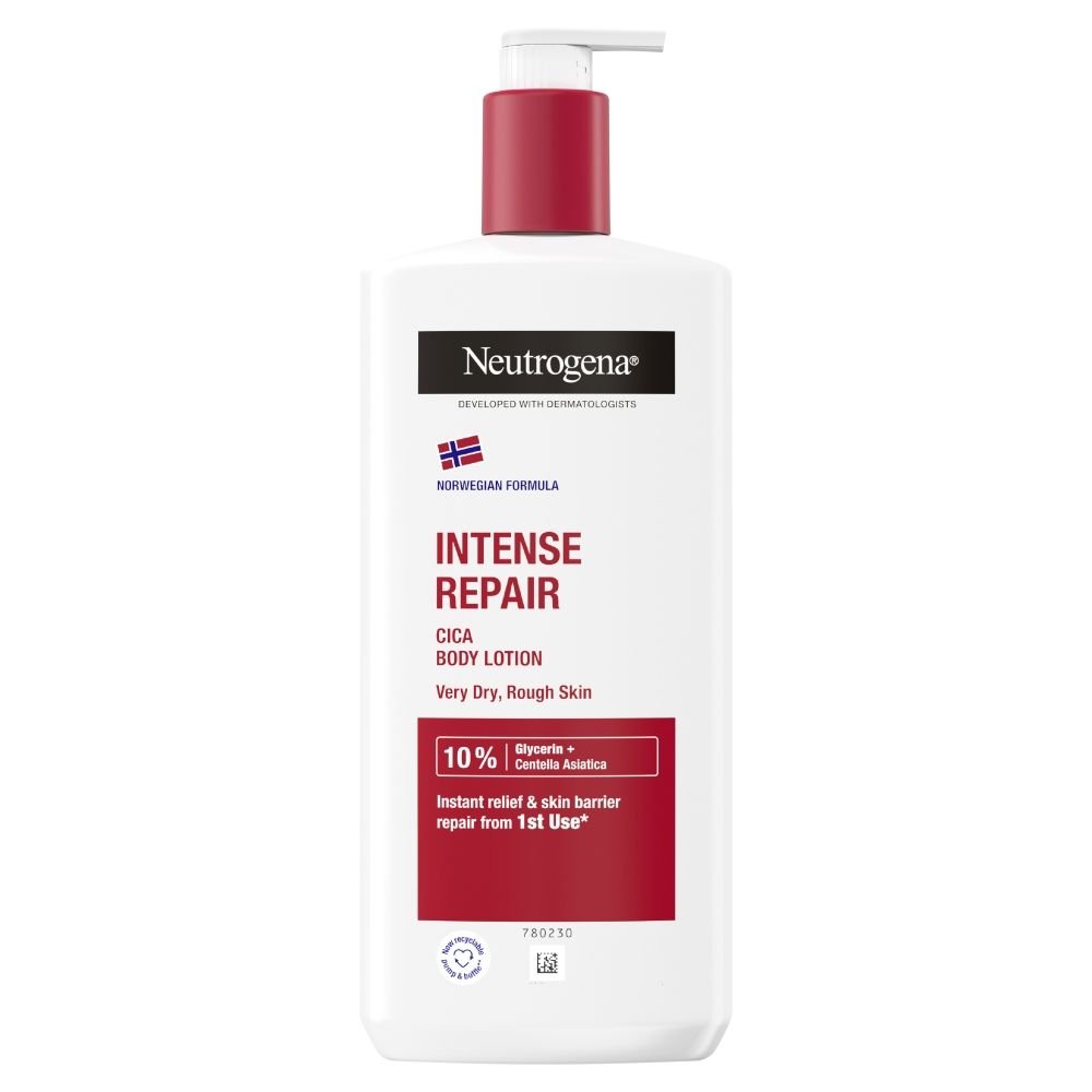 Neutrogena Neutrogena Formuła Norweska, Intensywnie Regenerujący Balsam do Ciała z CICA, 400 ml