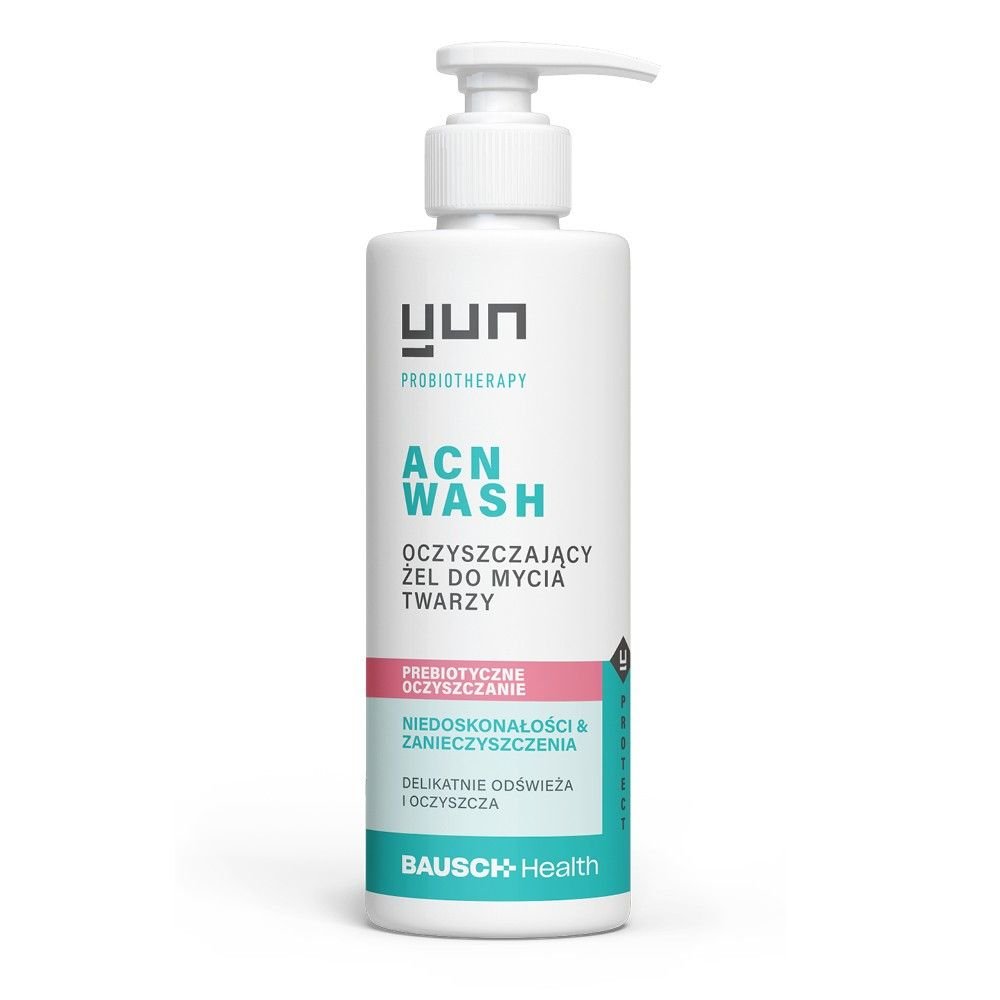 Nieznana Yun Prebiotic ACN Wash, żel oczyszczający do mycia twarzy, prebiotyczny, 150ml