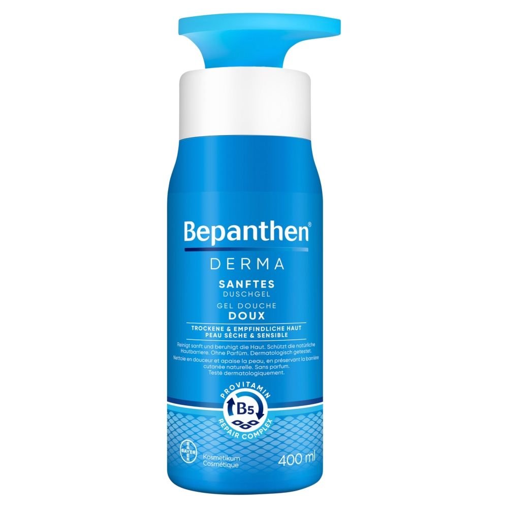 Bepanthen Bepanthen Derma, żel,do mycia ciała,sk.sucha i wrażl., 400ml — Inhaltsstoffe i ocena
