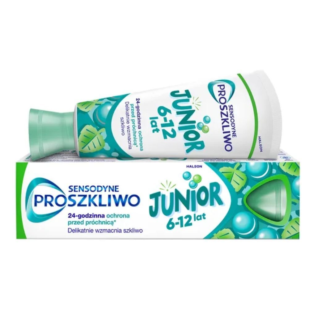 Sensodyne Sensodyne Proszkliwo Junior, pasta d/zęb.,6-12lat, 75 ml — Inhaltsstoffe i ocena