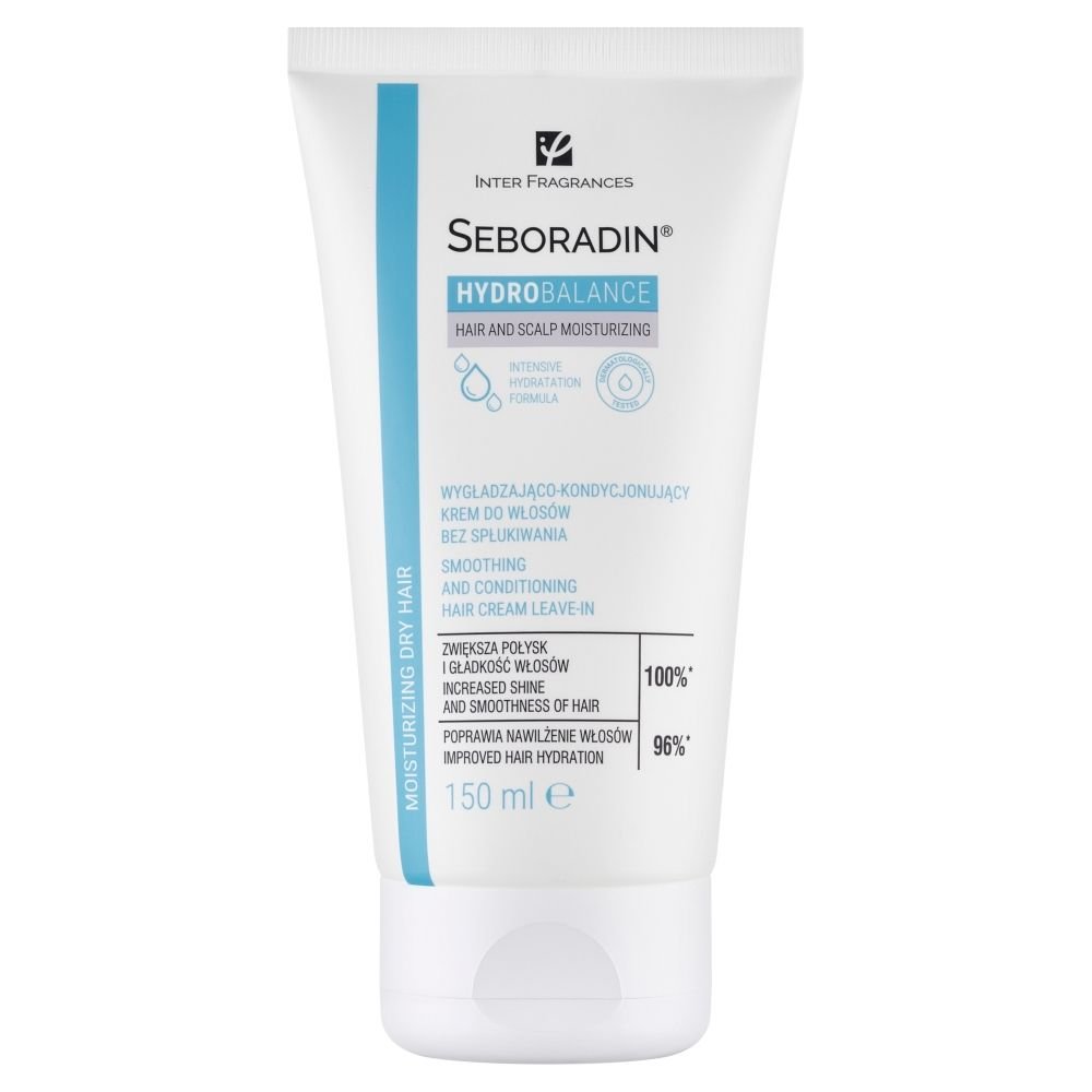 SEBORADIN Seboradin Hydro Balance, krem,do włos.,wygł,.b/spłuk,150ml — Inhaltsstoffe i ocena