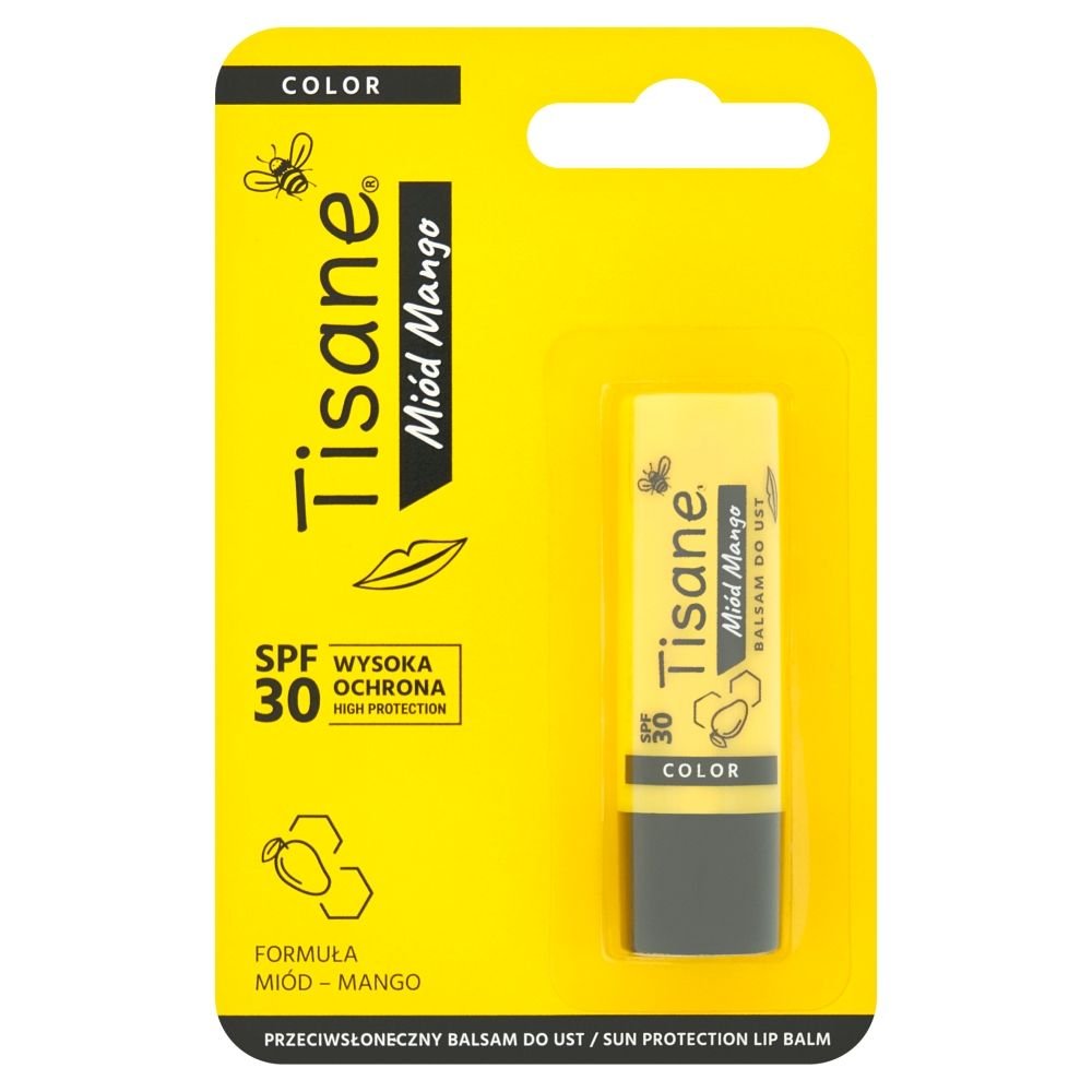 Tisane Tisane Color Miód Mango,balsam, d/ust,p/słonecz.,SPF30,5,1g — Inhaltsstoffe i ocena