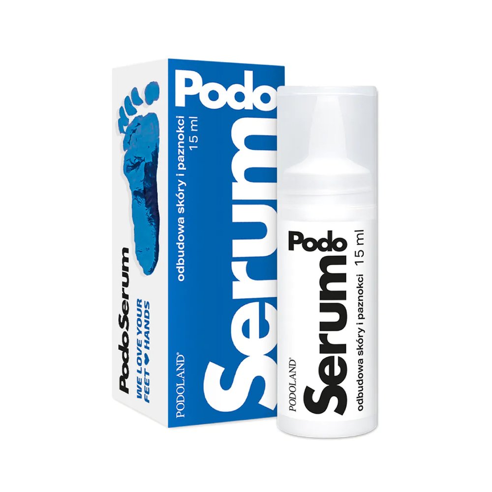 Podoland preparat PodoSerum odbudowa skóry i paznokci 15ml — Inhaltsstoffe i ocena