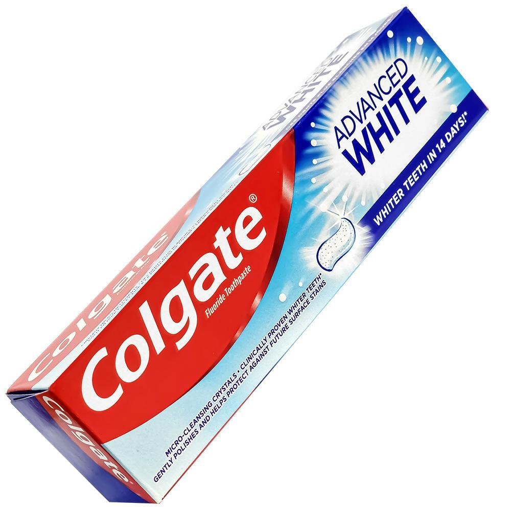 Colgate Colgate Advanced White 100 ml pasta wybielająca skuteczna ochrona szkliwa — Inhaltsstoffe i ocena