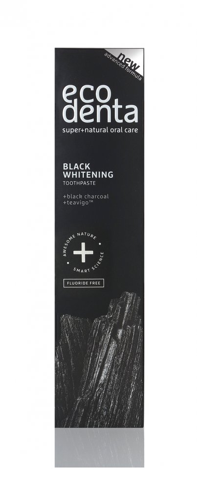 Ecodenta Ecodenta Extra Black czarna pasta do zębów wybielająca z węglem drzewnym 100ml — Inhaltsstoffe i ocena