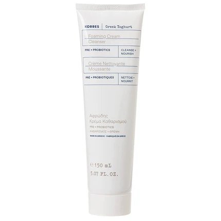 KORRES Korres Greek Yoghurt Foaming Cream Cleanser - Kremowy żel do mycia twarzy z probiotykami 150ml