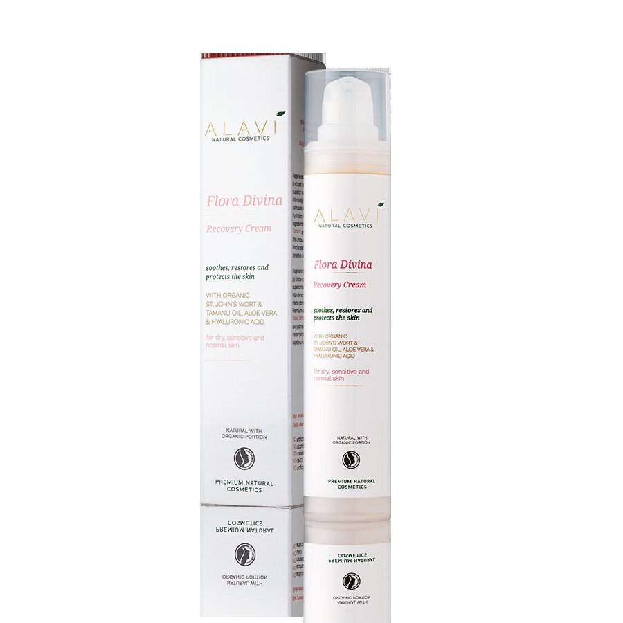 Nieznana Alavi Flora Divina Recovery Cream - Regenerujący krem dla podrażnionej skóry 50ml