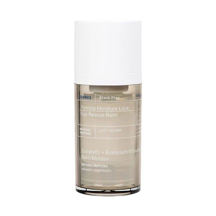 KORRES Korres Black Pine Lock Eye Rescue Balm - Anti-Falten Augencreme 15ml
