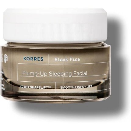 KORRES Korres Black Pine Plump-Up Sleeping Facial - straffend Creme-Maske für die Nacht 40ml