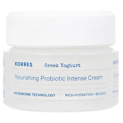 KORRES Korres Greek Yoghurt Probiotic Intense Cream - Intensywnie nawilżający krem z probiotykami dla skóry suchej 40ml