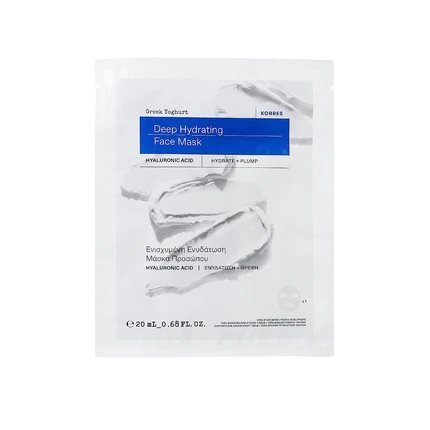 KORRES Korres Greek Yoghurt Deep Hydrating Face Mask - Nawilżająca maska w płacie