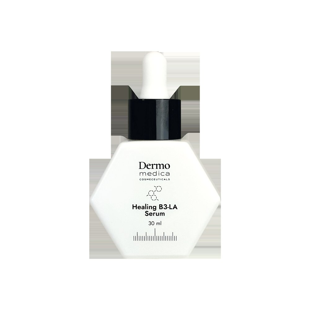 Dermomedica Dermomedica Healing B3-LA Serum - Regenerujące serum z witaminą B3 i kwasem linolowym (omega-6) 30ml — Inhaltsstoffe i ocena