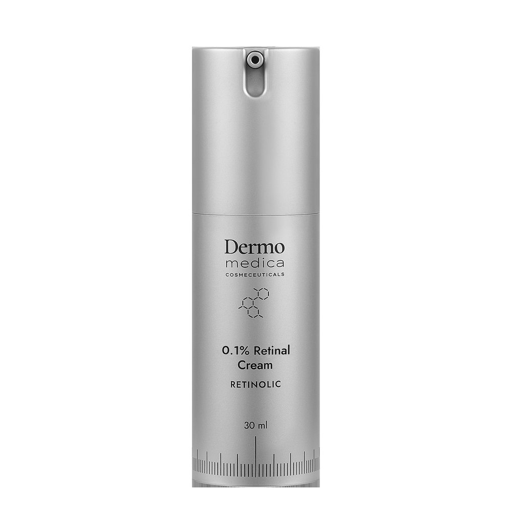 Dermomedica Dermomedica 0.1% Retinal Cream - Krem z retinalem, bakuchiolem, kwasem traneksamowym i niacynamidem 30ml — Inhaltsstoffe i ocena
