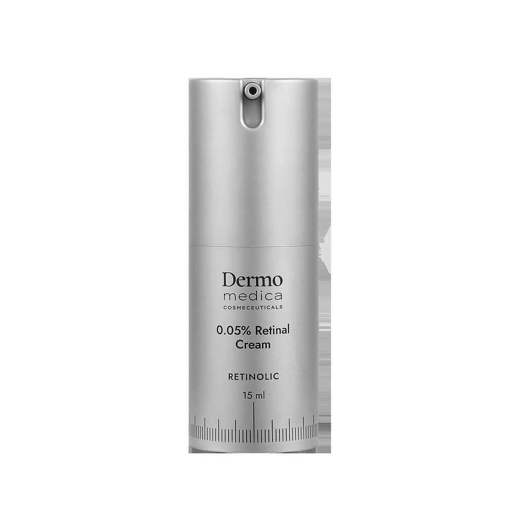 Dermomedica Dermomedica 0.05% Retinal Cream - Krem z retinalem, bakuchiolem, kwasem traneksamowym i niacynamidem 15ml — Inhaltsstoffe i ocena