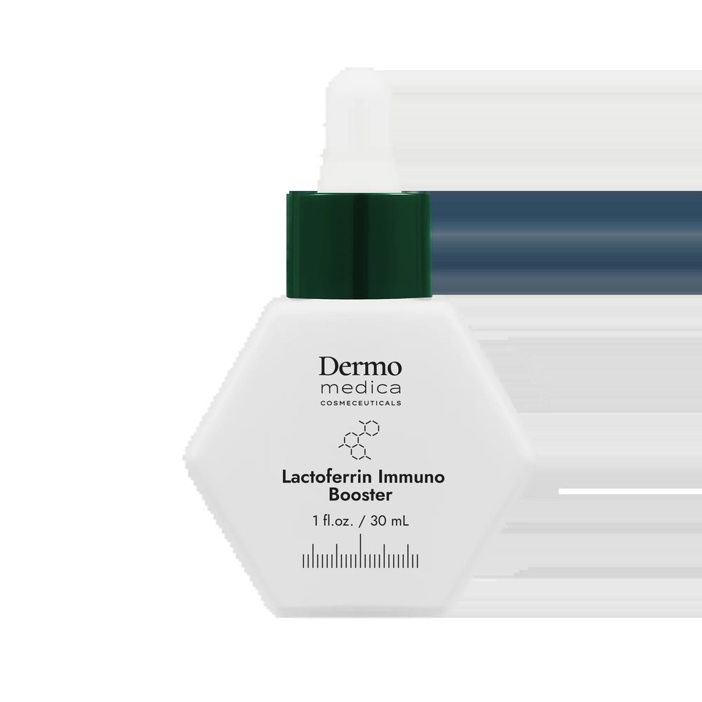 Dermomedica Dermomedica Lactoferrin Immuno Booster - Zaawansowane serum dla skóry skłonnej do trądziku pospolitego, różowatego, grzybiczego oraz ŁZS 30ml — Inhaltsstoffe i ocena