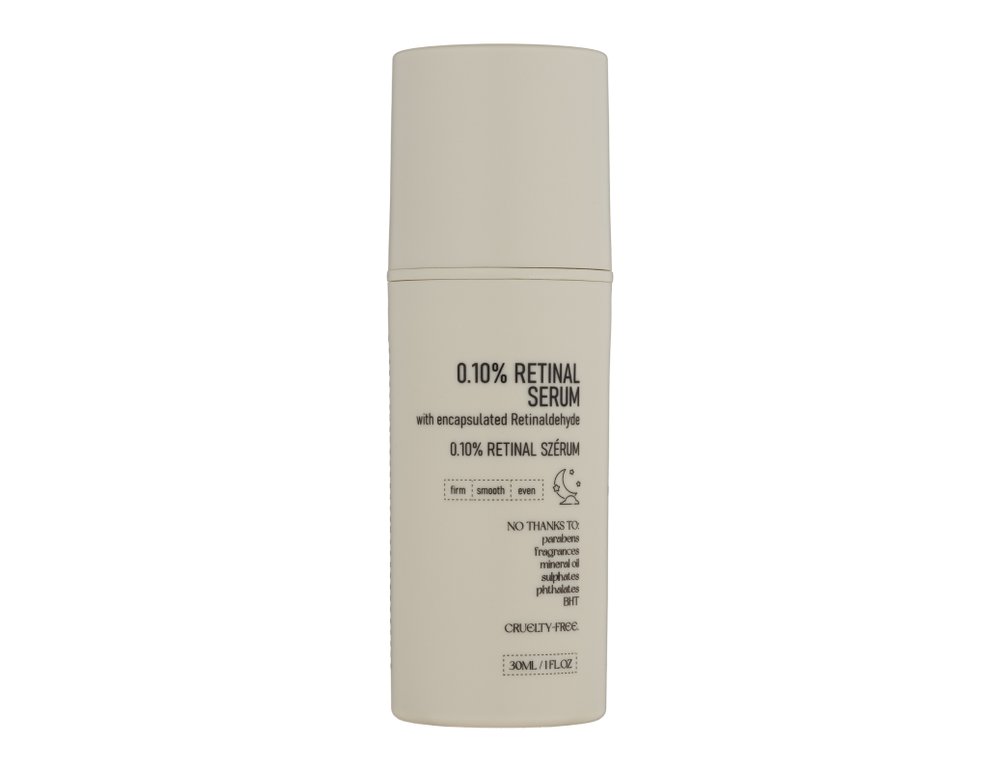 Nieznana Nerds. 0.10% Retinal Serum – Serum z mit Retinal 0,1% 30ml — Inhaltsstoffe i ocena
